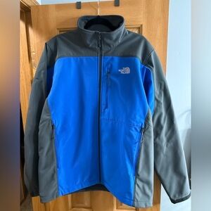 The North Face Men's Performance Jacket in Blue and Gray